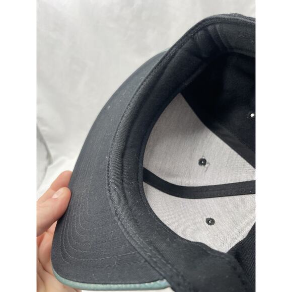 Nike Air Foamposite Gone Fishing Black Penny Snapback Hat Cap 715975-010 New - Picture 9 of 10